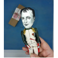 Napoleon Bonaparte figurine, famous French statesman - History teacher gift! Collectible doll