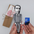 Niels Bohr famous physicist figure, Nobel Prize, quantum theory scientist, - Science Teacher gift!
