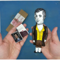 Robert Burns figure, Scottish poet, lyricist, the National Bard - Philosophy Teacher Gift!