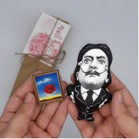 Salvador Dali ornament