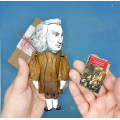 Samuel Johnson English writer figurine, Literary Gift for Reader!