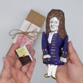 Sir Christopher Wren figurine, famous English architect, astronomer - Gift for mathematician!