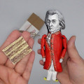 Wolfgang Mozart figurine - Classical composer - Classic music fans gift!